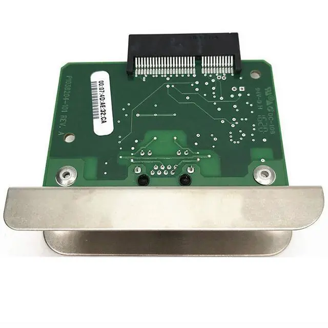 Alt view image 2 of 4 - PARTS P1037974-001 Wired Internal Network Card for Zebra ZT210 ZT220 ZT230 ZT200 Series Thermal Printer Print Server Ethernet Port