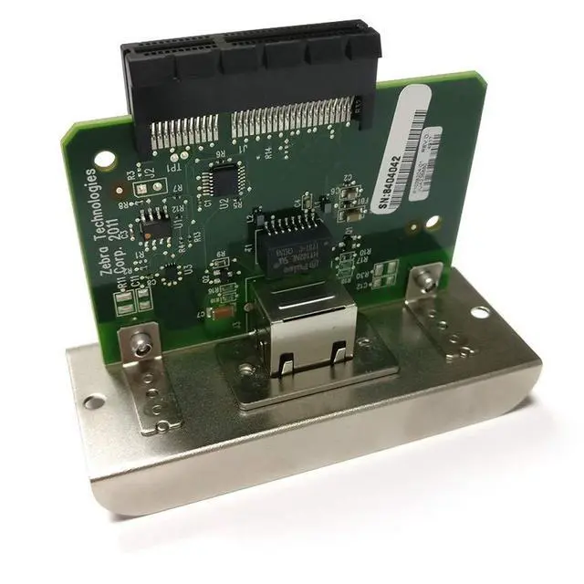 Alt view image 3 of 4 - PARTS P1037974-001 Wired Internal Network Card for Zebra ZT210 ZT220 ZT230 ZT200 Series Thermal Printer Print Server Ethernet Port