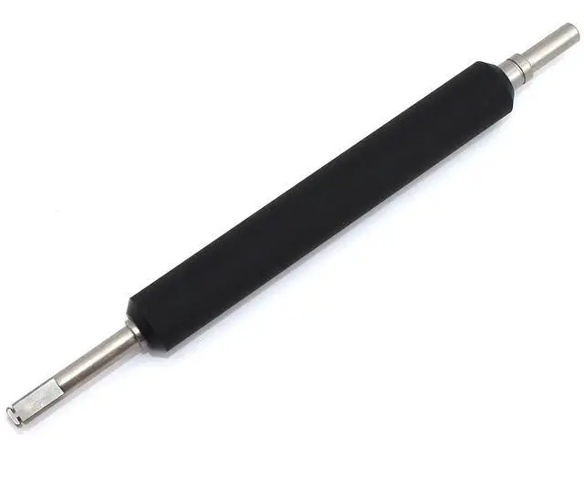 Main image of 252369-001 Printronix T4M SL4M Platen Roller Replacement Part, Black Precision Feed Roller Without Gear