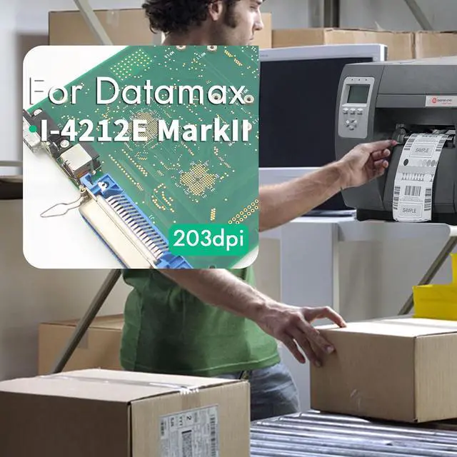 Alt view image 2 of 6 - DPR51-2480-00 Motherboard Main Logic Board for Datamax I-4212E I-4310E MarkII I-Class M2 Thermal Industrial Printer 203dpi Genuine Mainboard