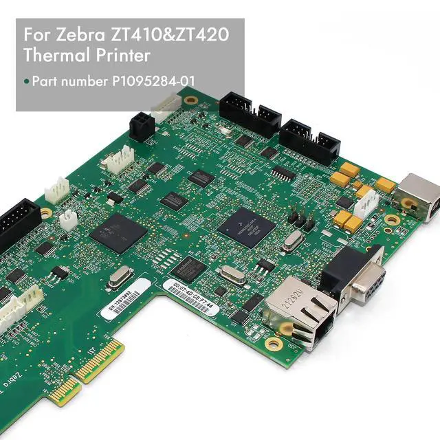 Alt view image 3 of 7 - P1058930-402 New Main Logic Board Mainboard for Zebra ZT410 ZT420 Thermal Printer ZT400 Series All dpi