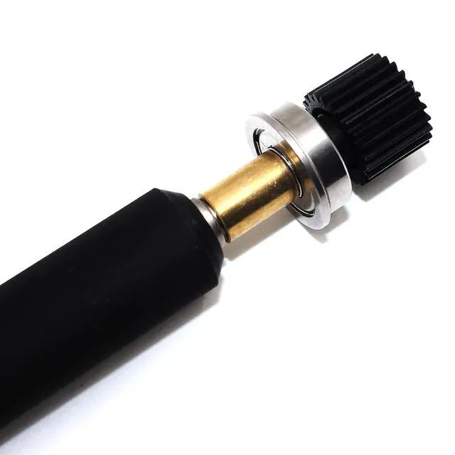 Alt view image 6 of 6 - 252369-001 Printronix T4M SL4M Kit Platen Roller Replacement Part, Black and Gold Precision Feed Roller with Gear