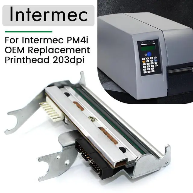 Alt view image 2 of 7 - GETPARTS 1-010043-900 New Printhead for Intermec PM4i PF4i PF4Ci Thermal Barcode Printer OEM Replacement 203dpi