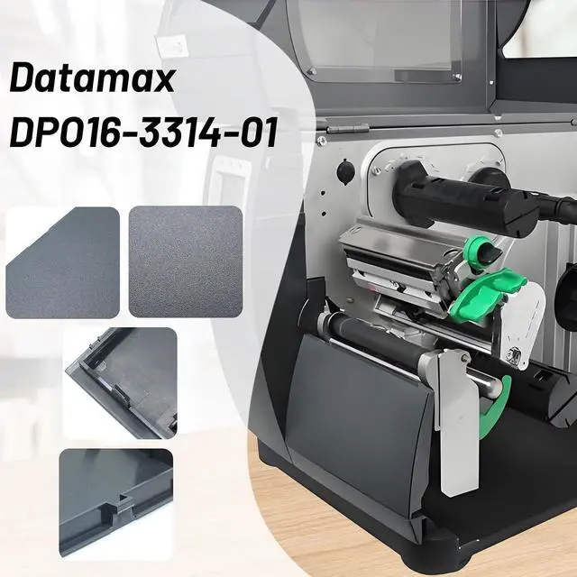 Alt view image 3 of 6 - GETPARTS DPO16-3314-01 Front Cover Filler Block for Datamax I-Class MarkII I-4212E I-4310E I-4606E Thermal Printer 203DPI 300DPI 600DPI