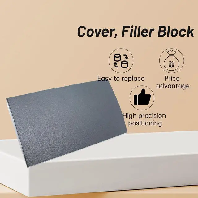 Alt view image 4 of 6 - GETPARTS DPO16-3314-01 Front Cover Filler Block for Datamax I-Class MarkII I-4212E I-4310E I-4606E Thermal Printer 203DPI 300DPI 600DPI