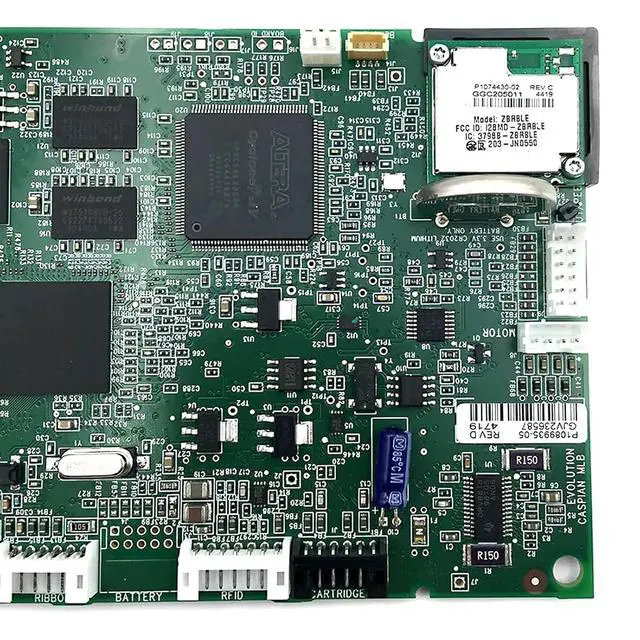 Alt view image 4 of 5 - Main Logic Board Motherboard for Zerba ZD410 ZD420 ZD420T ZD620T Thermal Mobile Printer 203dpi 300dpi P1079903-007