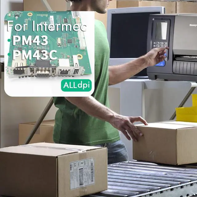 Alt view image 3 of 7 - GETPARTS 234-032S-001 Main Logic Board Mainboard for Intermec PM43 PM43C Thermal Printer 203dpi 300dpi 400dpi