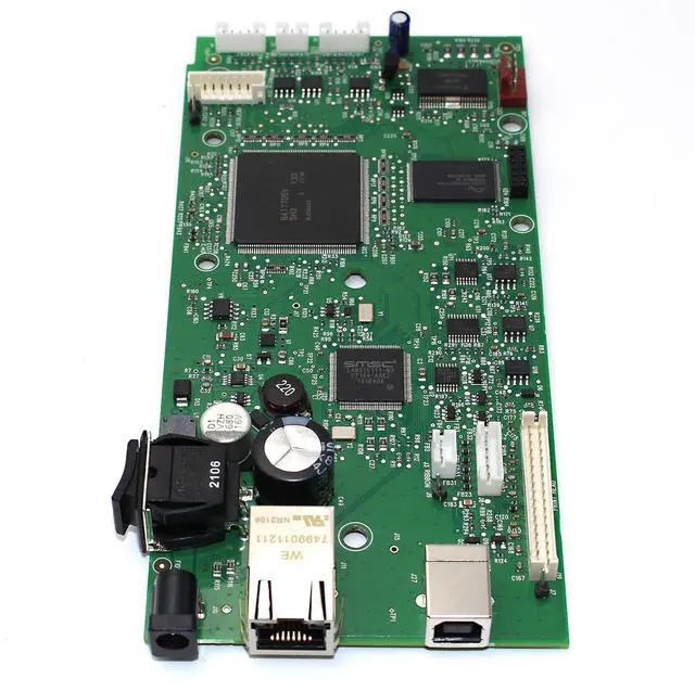 Main image of P1012845-022 Main Control PCBA Mainboard for Zebra TLP2824 Plus Thermal Printer std. USB &Ethernet