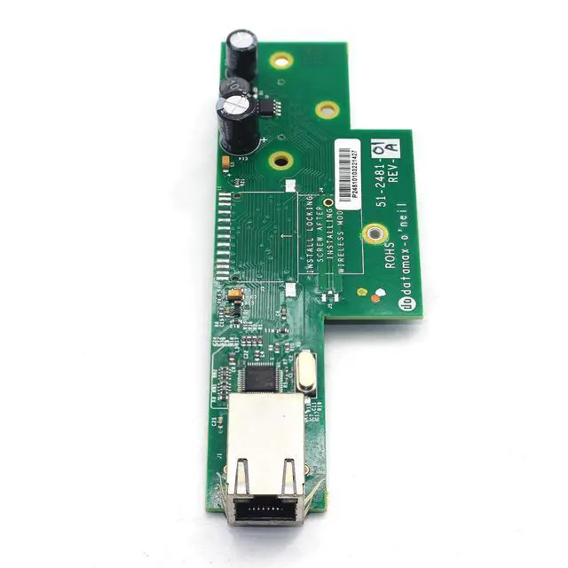 Alt view image 5 of 7 - OPT78-2887-01 Network Card for Datamax I-Class I-4212E, I-4310E, I-4606E MarkII Thermal Industrial Barcode Printer All DPI