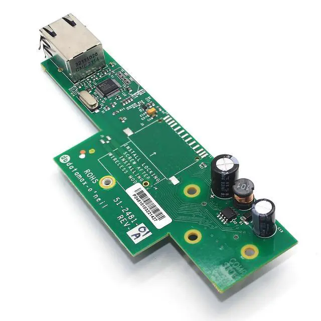 Alt view image 7 of 7 - OPT78-2887-01 Network Card for Datamax I-Class I-4212E, I-4310E, I-4606E MarkII Thermal Industrial Barcode Printer All DPI