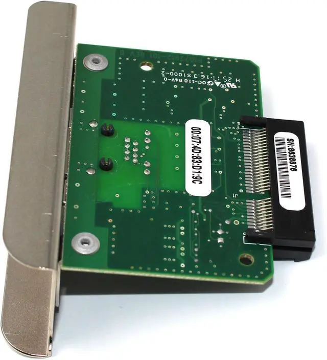 Alt view image 5 of 6 - P1083320-039 Internal IPv4 Print Server for Zebra ZT610 ZT620 ZT600 Series Printers, Ethernet Connection