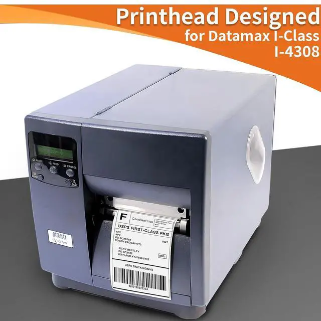 Alt view image 2 of 6 - GETPARTS PHD20-2182-01 New Printhead for Datamax I-Class I-4308 A-4310 Thermal Barcode Printer OEM Replacement 300dpi