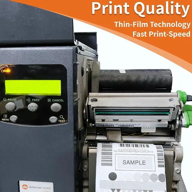 Alt view image 3 of 6 - GETPARTS PHD20-2182-01 New Printhead for Datamax I-Class I-4308 A-4310 Thermal Barcode Printer OEM Replacement 300dpi