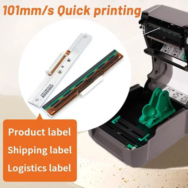 Alt view image 3 of 7 - GETPARTS PHD20-2192-01 New Printhead for Datamax E-Class E-4204B E-4205A E-4206P 4204L Mark II Thermal Desktop Printer 203dpi Genuine