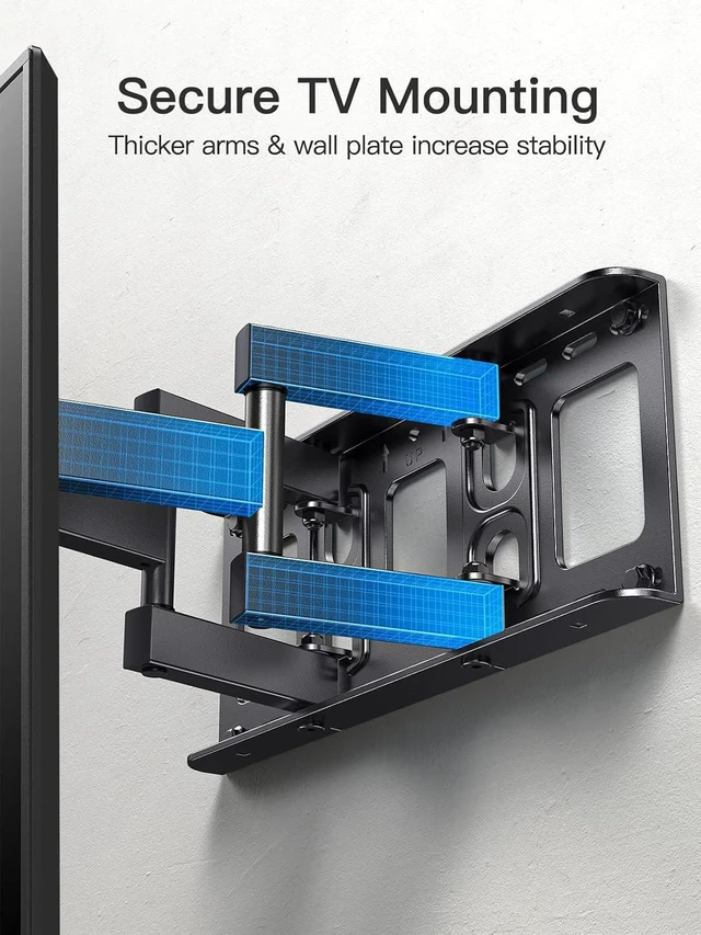Alt view image 3 of 7 - Pipishell TV Mount for 26-74 inch LVs and Pipishell Full Motion TV Wall Mount for 42-85 inch LED TVs