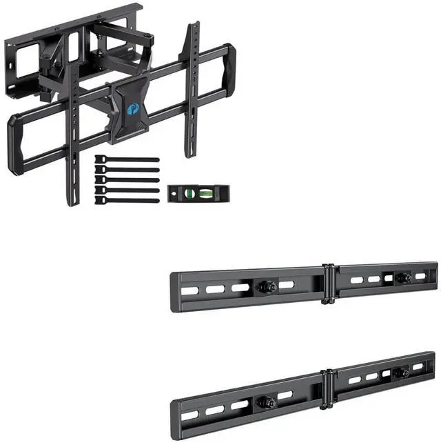 Main image of Pipishell Full-Motion TV Wall Mount for Most 3775 Inch TVs up to 100 lbs, Universal TV Wall Mount Extension Bracket