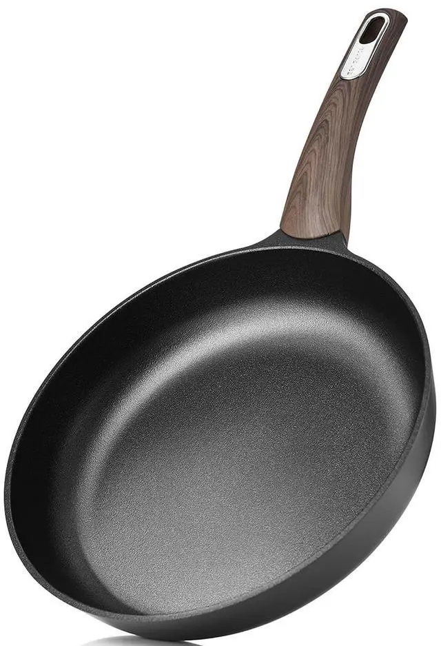 Main image of Nonstick Frying Pan Skillet 11Inch Non Stick Egg Pan Omelette Pans, Healthy Kitchen Cooking Chef's Pan, PFOA Free, Free of Intentionally Added PFOS/PFOA, Induction Compatible, Black
