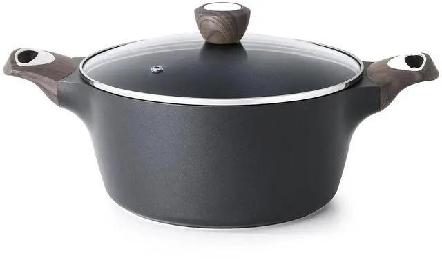 Alt view image 3 of 7 - 14 Pcs Non Stick Kitchen Cooking Set with Frying Pans Set & Saucepan, Nonstick Stock Pot with Lid, 4.5QT Soup Pot Casserole Pot
