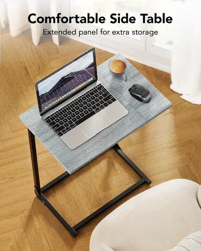 Alt view image 6 of 7 - Pipishell C-Shaped Side Table & Bamboo Shoe Rack Bench