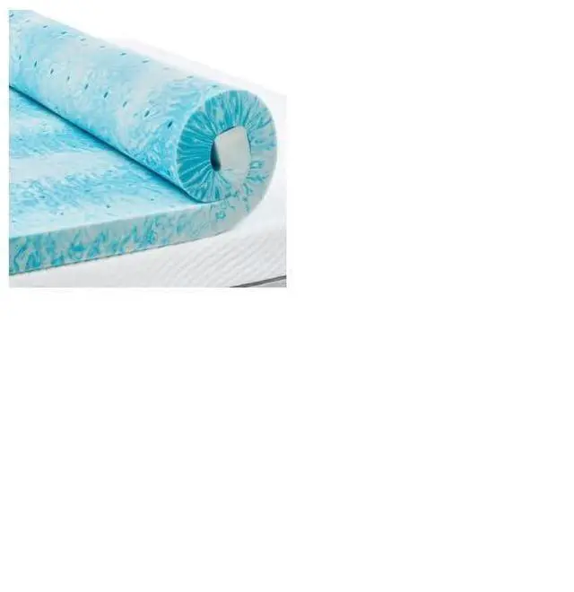Main image of PERLECARE 3 Inch Queen Mattress Topper Gel Memory Foam for Pressure Relief, CertiPUR-US Certified