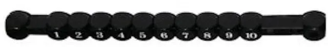 Main image of KICK Score Keeper Black - 2 Pack