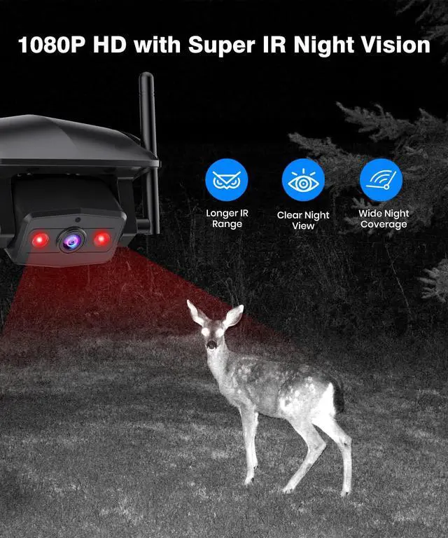 Alt view image 5 of 7 - AUTO-VOX Wireless RV Backup Camera System: Rear & Side Cameras with 7.2" HD Monitor and Flexible Bent Mount, Triple Split View, DVR Recording Back up Camera for RV,Travel Trailer,Motorhome,Camper