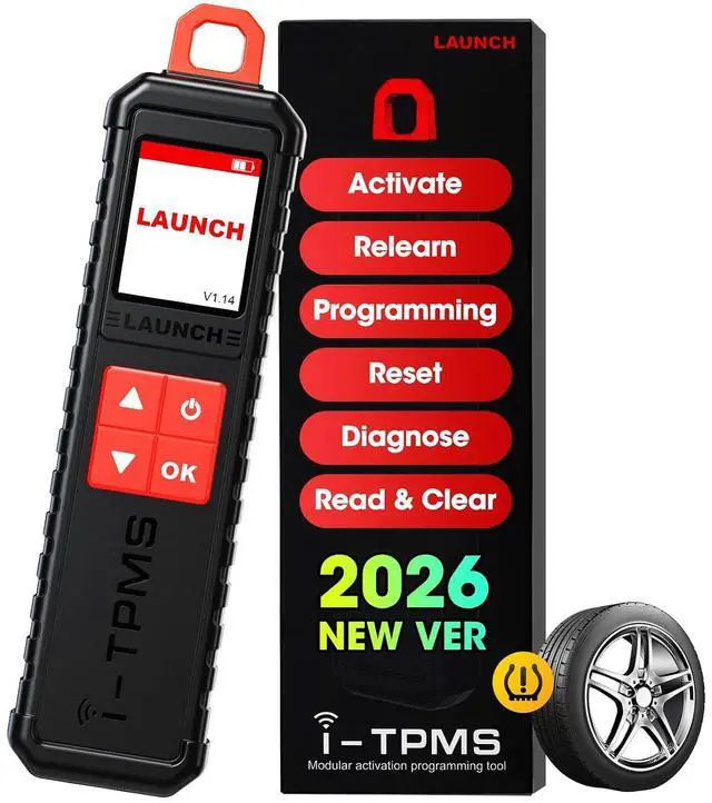 Main image of 2026 New LAUNCH X-431 i-TPMS TSGUN Handheld TPMS Service Tool, Relearn, Reset and Program TPMS sensors Work with X-431 Scanner or i-TPMS APP, Supports All 315/433MHz Sensors, Upgrade of TSGUN