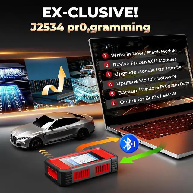 Alt view image 5 of 7 - LAUNCH X431 PRO5 OBD2 Scanner with X431 i-TPMS Tire Pressure Detector Tool