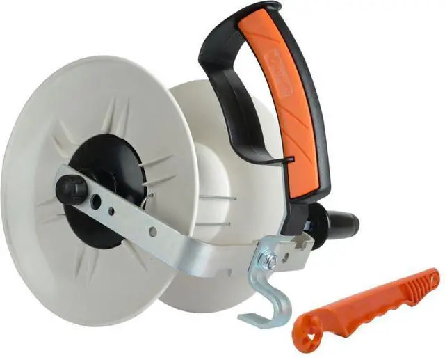 Main image of Gallagher Standard Electric Fence Reel | Portable Wire Reel for Polywire, Polytape, or Braid | Lightweight, Durable, and Easy to Use | Designed for Rotational Grazing and Temporary Fencing