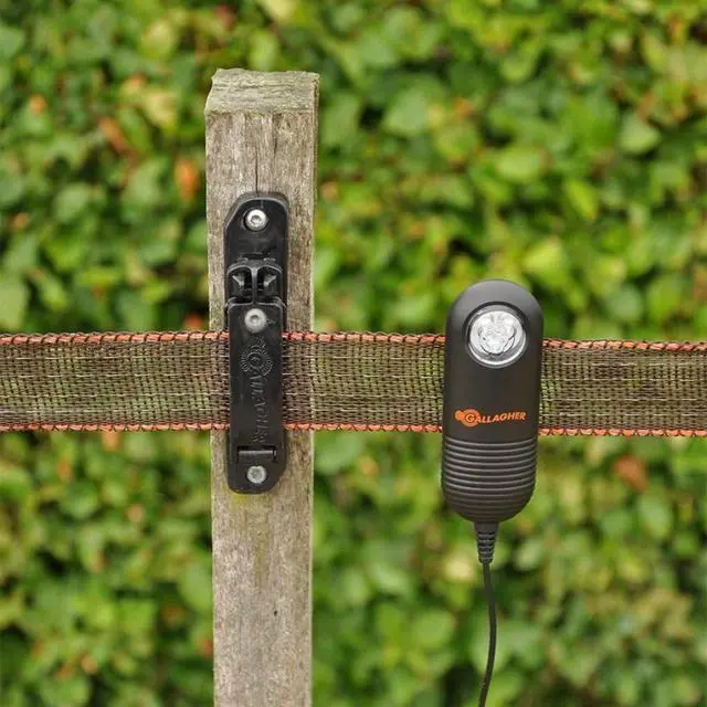 Alt view image 5 of 7 - Gallagher Fence Tester + Live Fence Indicator Bundle | Includes Digital Volt Reader & Flashing Fence Monitor | Check Voltage On Demand & Monitor Fence Status at a Glance | Fast Troubleshooting Kit
