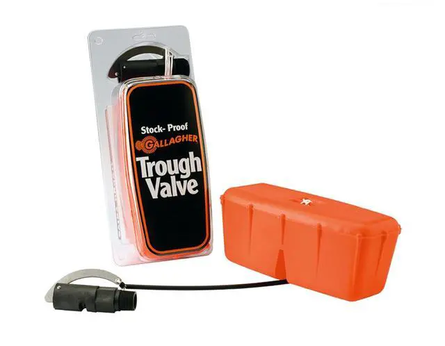 Main image of Gallagher 1" Poly Float Valve for Livestock Water Tanks | Automatic Water Level Control | Durable, Lightweight Construction | Submersible Float with Cord | Easy Install for Troughs and Stock Tanks