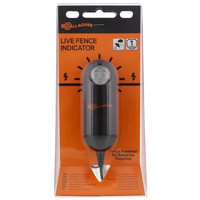 Alt view image 5 of 7 - Gallagher Electric Fence Fault Finder Meter with Live Fence Indicator | Fence Voltage and Current Tester + LED Pulse Monitor | Find Shorts Fast and Confirm Fence Is Hot | For Wire Tape Polywire and Ne