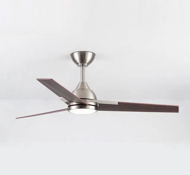 Main image of 52 Inch Ceiling Fans with Lights and Remote 3-Blade American Ceiling Fan with Lights 2 Downrods Reversible 6 Speeds 3 Colors Dimmable for Bedroom Dining Room Kids Room
