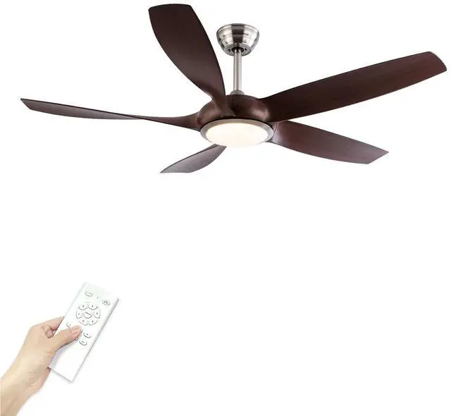 Main image of 56 Inch Ceiling Fans with Lights and Remote Control 3 Blades Smart Ceiling Fans, 6 Speeds, 3CCT, Quiet Reversible Motor, Large Modern Ceiling Fan with Light for Bedroom Living Room Patio