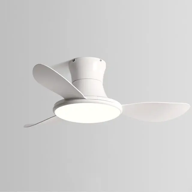 Main image of Flush Mount Ceiling Fan with Lights 36 inch Ceiling Fan With Light and Remote 6 Speed 3 Color Noiseless Low Profile Ceiling Fans for Indoor Farmhouse Bedroom Living Room Outdoor Patio Porch
