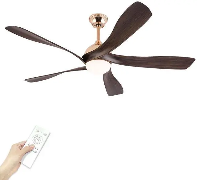 Main image of Ceiling Fans with Lights Remote Control 56" Modern LED Ceiling Fan with Lights Reversible DC Motor, Dimmable 3CCT Quiet Ceiling Fan for Covered Patios Living Room
