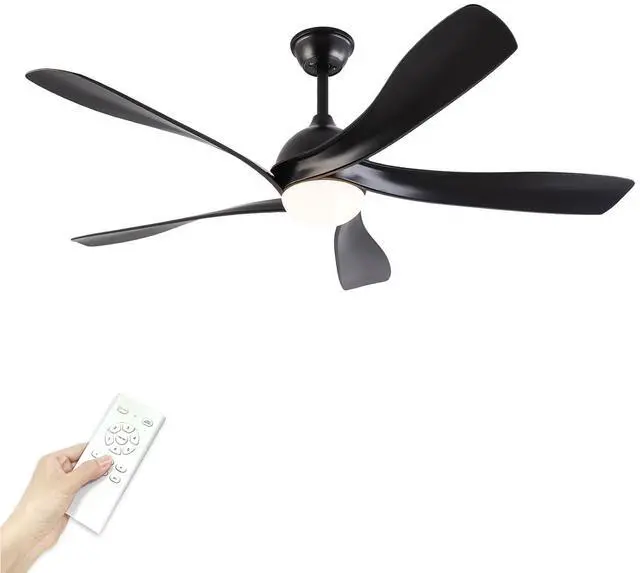 Main image of Ceiling Fans with Lights Remote Control 56" Modern LED Ceiling Fan with Lights Reversible DC Motor, Dimmable 3CCT Quiet Ceiling Fan for Covered Patios Living Room