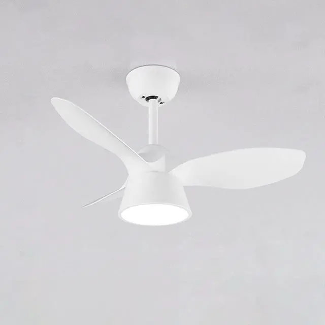 Main image of Simple Small Ceiling Fan with Light 32 Inch Ceiling Fans with Lights and Remote Iron Acrylic Low Profile Ceiling Fan with Light Outdoor Ceiling Fans for Patios with Light