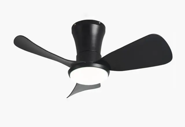 Main image of 27 inch Flush Mount Ceiling Fans with Lights Small Ceiling Fan with Light and Remote 3CCT Dimmable Low Profile Ceiling Fans with Light for Bedroom Kitchen,Reversible