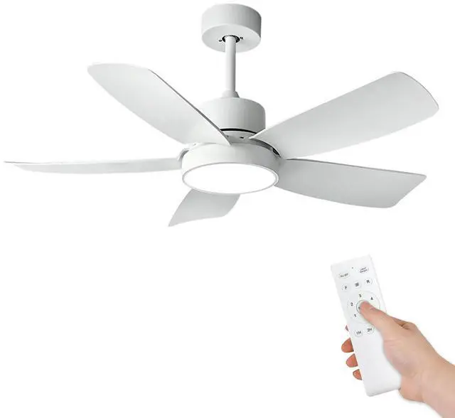 Main image of Ceiling Fan with Lights 3 CCT Modern remote ceiling fans 6 speed Reversible DC motor Boom type ceiling fans with light 42 inch outdoor ceiling fans for Bedroom Living Room Kids Room