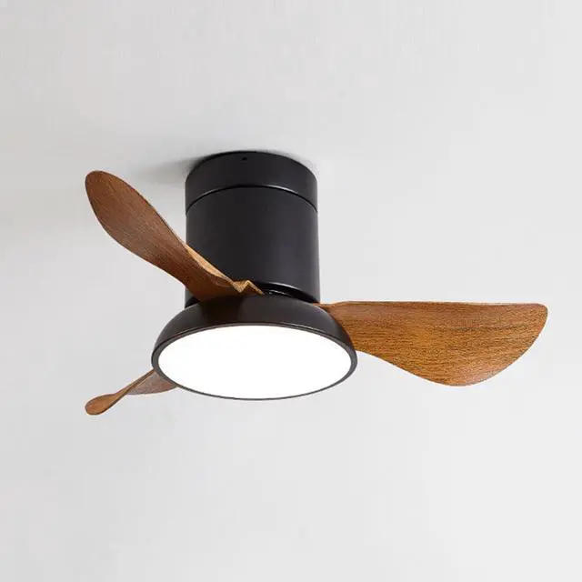 Main image of 28 inch Small Flush Mount Ceiling Fans with Lights Remote Low Profile Modern Ceiling Fans with Lights, 3CCT, Reversible, 6 Speed, Noiseless, for Patio Kitchen Bedroom
