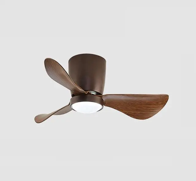 Main image of Simple 24 Inch Ceiling Fan with Lights Flush Mount Modern Ceiling Fan Light Ceiling Fans with Lights and Remote Low Profile Dimmable Ceiling Fans with Lights for Bedroom