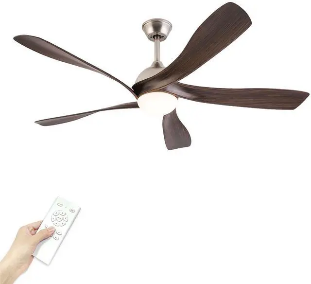 Main image of Ceiling Fans with Lights Remote Control 56" Modern LED Ceiling Fan with Lights Reversible DC Motor, Dimmable 3CCT Quiet Ceiling Fan for Covered Patios Living Room