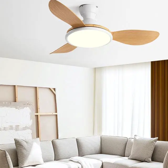 Alt view image 2 of 7 - Ceiling Fan with Lights, 36 inch Ceiling Fan with Lights and Remote, Reversible Blades, Quiet Motor, LED Dimmable Modern Ceiling Fans for Bedroom,Indoor/Outdoor Patio Use