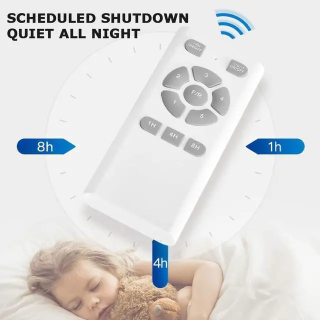 Alt view image 4 of 5 - Low Profile Smart Ceiling Fan Modern Flush Mount Bedroom Ceiling Fan 48 Inch Ceiling Fans with Lights and Remote 6 Speed 3 Color LED Living Room Ceiling Fan Outdoor Ceiling Fans for Patios
