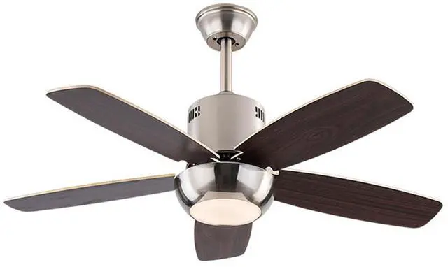 Main image of Modern Ceiling Fan With Light and Remote 42 inch Indoor/Outdoor Ceiling Fans with Lights Reversible DC Motors, 3CCT Dimmable Timer Noiseless Ceiling Fans for Bedroom Living Room Patio