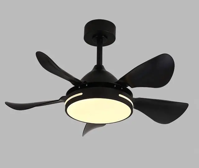 Main image of Simple Indoor Ceiling Fan with Lights Low Profile 36 Inch Ceiling Fan Light LED 3 Color Dimmable Remote Ceiling Fan Mute Ceiling Fans with Light for Bedroom Living Room