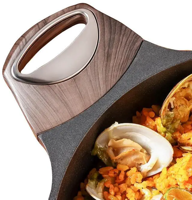 Main image of Frying Pan Bakelite Handle Accessories Repalcement Compatible(Black helper handle)
