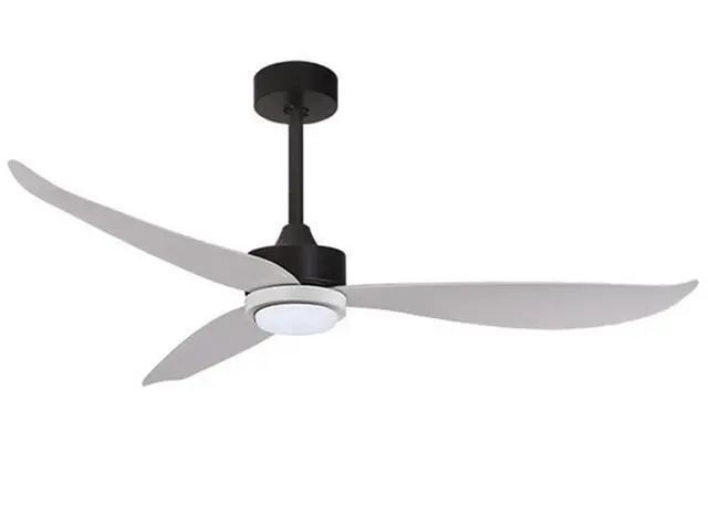 Main image of 46 inch Large air Volume Ceiling Fan with Lights, Modern LED Ceiling Fan with Light and Remote, 6 Speed, 3 Color Dimmable, Reversible, Industrial Ceiling Fan for Bedroom Kitchen Living Room