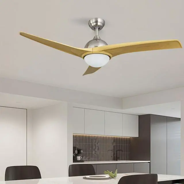 Alt view image 2 of 7 - 42 inch LED Ceiling Fan with Lights Modern Ceiling Fan with Lights and Remote, Reversible, 3CCT, 6 Speeds, Noiseless, Smart Ceiling Fans for Bedroom, Living Room